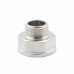 Переходник 1/2" х 3/8" ВР-НР, никелированный Alato Переходник 1/2" х 3/8" ВР-НР, никелированный Alato