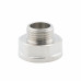 Переходник 3/4" х 1/2" ВР-НР, никелированный Alato