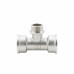 Тройник переходной 3/4" х 1/2" х 3/4" ВР-НР-ВР, никелированный Alato Тройник переходной 3/4" х 1/2" х 3/4" ВР-НР-ВР, никелированный Alato