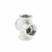 Крестовина 1/2" ВР-ВР-ВР-ВР, никелированная Alato Крестовина 1/2" ВР-ВР-ВР-ВР, никелированная Alato