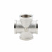 Крестовина 3/4" ВР-ВР-ВР-ВР, никелированная Alato Крестовина 3/4" ВР-ВР-ВР-ВР, никелированная Alato