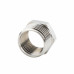 Футорка 1/2" х 3/8" НР-ВР, никелированная Alato