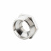 Футорка 1 1/4" х 3/4" НР-ВР, никелированная Alato Футорка 1 1/4" х 3/4" НР-ВР, никелированная Alato