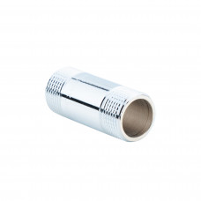 Бочонок 3/4" х 60 мм НР-НР, хромированный Alato Бочонок 3/4" х 60 мм НР-НР, хромированный Alato
