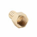 Штуцер 1/2" x 14мм ВР, латунный Alato