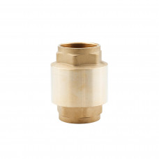 Клапан обратный 1 1/2" ВР-ВР, пружинный, с латунным седлом Alato