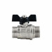 Кран шаровой 3/4", неполнопроходной, НР/НР, ручка бабочка