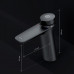 Смеситель для раковины (умывальника) AM.PM Inspire 2.0 F50A02522 черный Смеситель для раковины (умывальника) AM.PM Inspire 2.0 F50A02522 черный