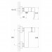 Cмеситель для душа GANZER GZ44052F (GZ25052F) WHITE