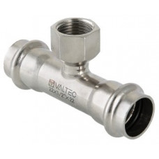 Тройник пресс Valtec 28х1/2" ВР (пресс-фитинги из нерж. стали серии VTi.932.I) Тройник пресс Valtec 28х1/2" ВР (пресс-фитинги из нерж. стали серии VTi.932.I)